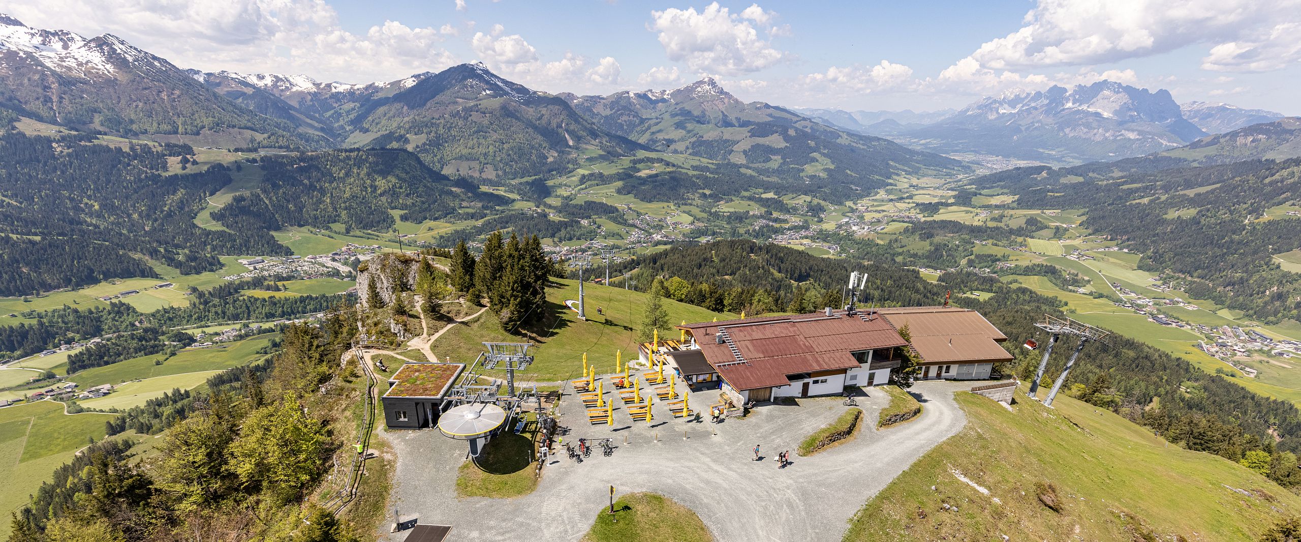 Wandern auf der Buchensteinwand - Bergbahn Pillersee