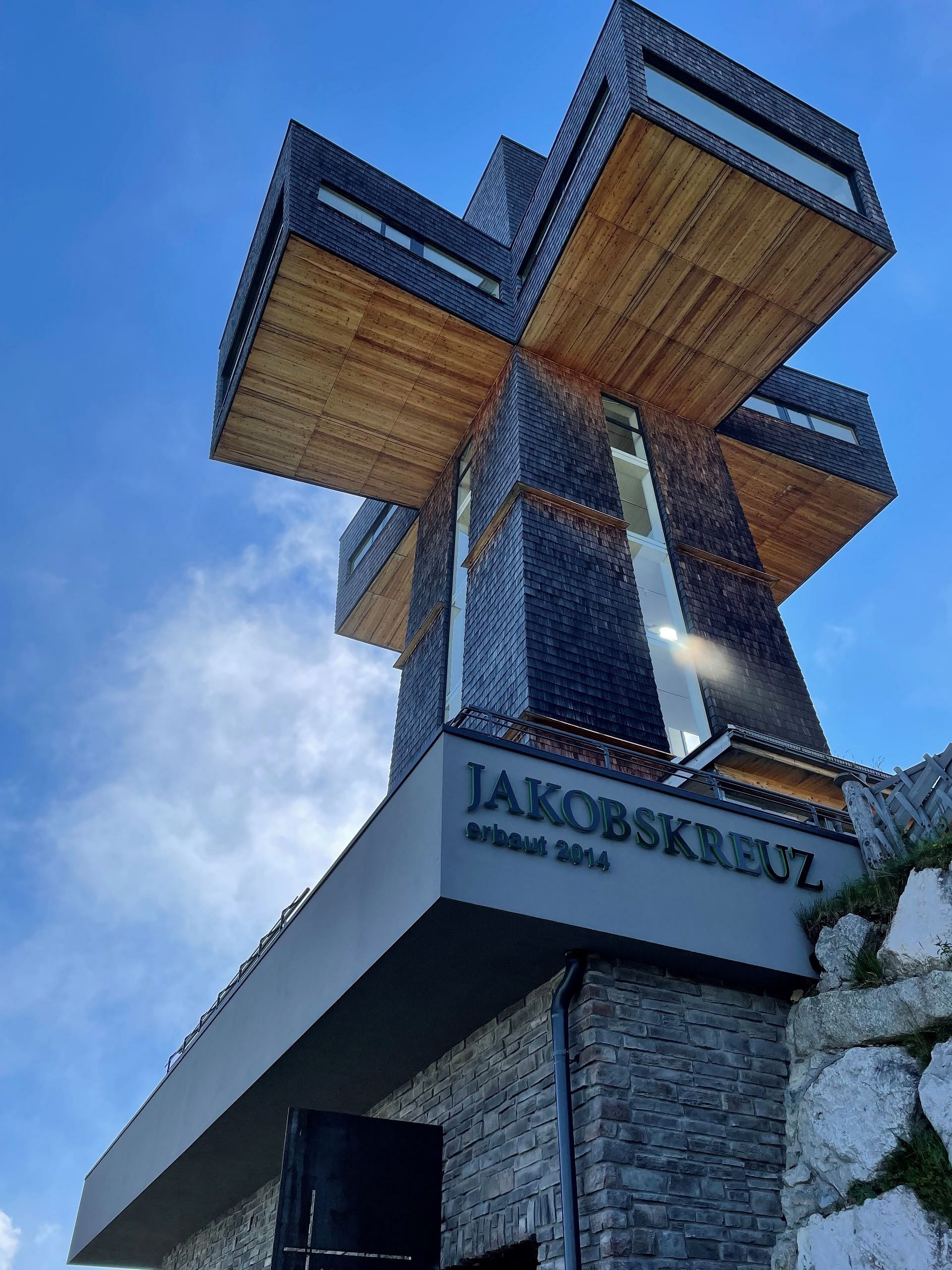 Jakobskreuz auf der Buchensteinwand